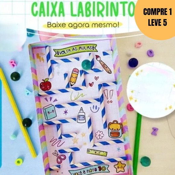 Arquivo Digital Caixa Labirinto Volta às Aulas - 6159
