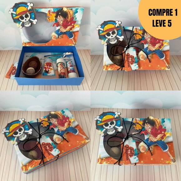 Arquivo Digital Caixa Mini Confeiteiro One Piece -2461