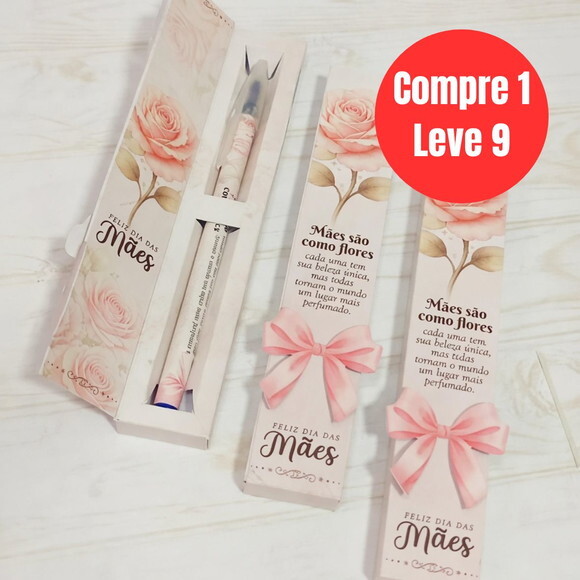 Arquivo Digital Caixa para Caneta Dia das Mães -6985