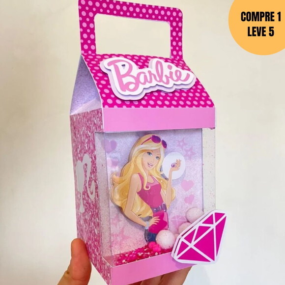 Arquivo Digital Caixa Vitrine Barbie -4080