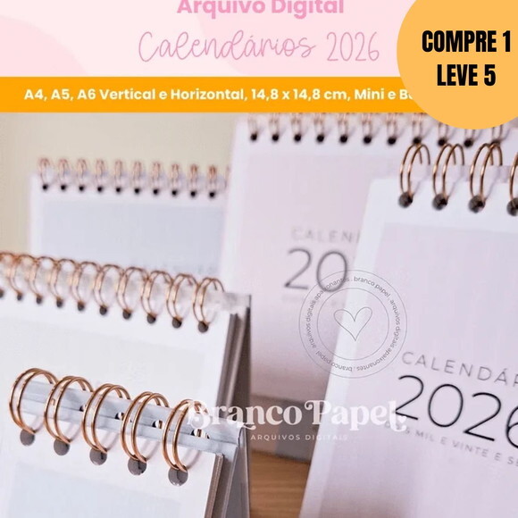 Arquivo Digital Calendário 2026 -4885