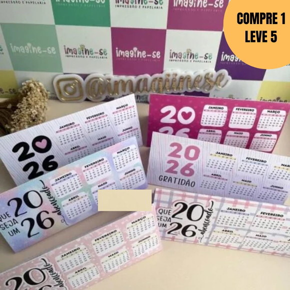 Arquivo Digital Calendário 2026 de Mesa A4 -5709