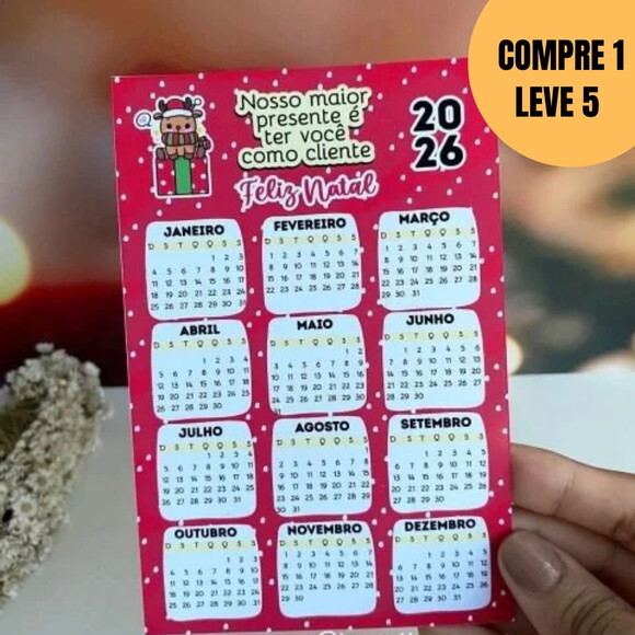 Arquivo Digital Calendário 2026 Natal 10×14 -5582