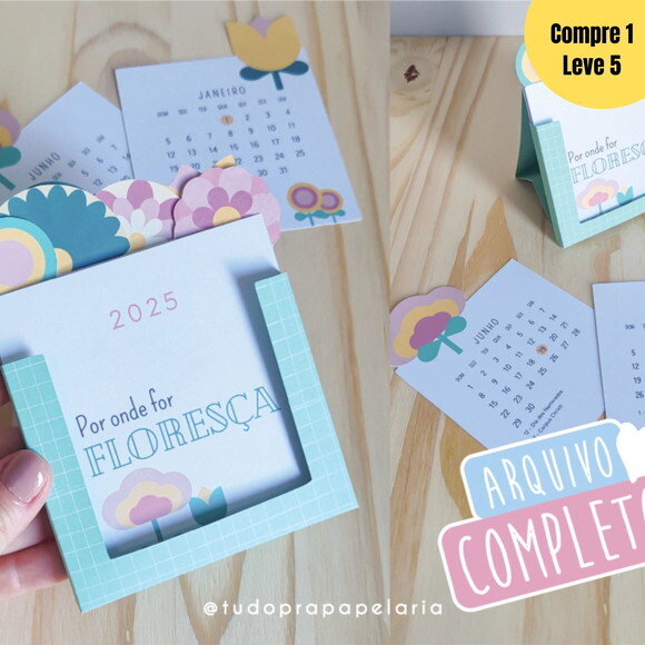 Arquivo Digital Calendário de Mesa 2025 - 407