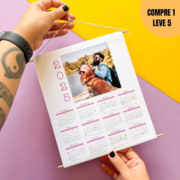 Arquivo Digital Calendário de Parede 2025 -2139