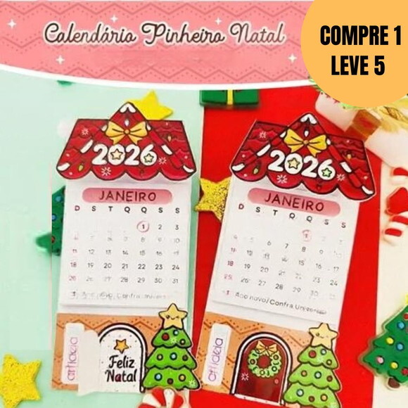 Arquivo Digital Calendário Pinheiro Natal 2026 -5579