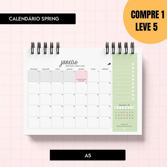 Arquivo Digital Calendário Spring 2026 -5550