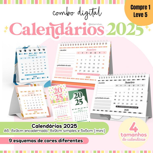 Arquivo Digital Calendários 2025 -659