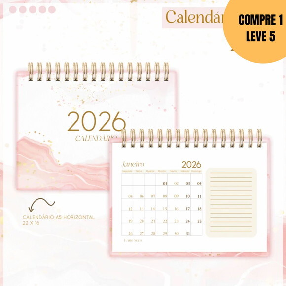 Arquivo Digital Calendários Clean -5876