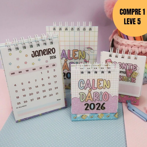 Arquivo Digital Calendários A6 e Mini 2026 Professores -4926