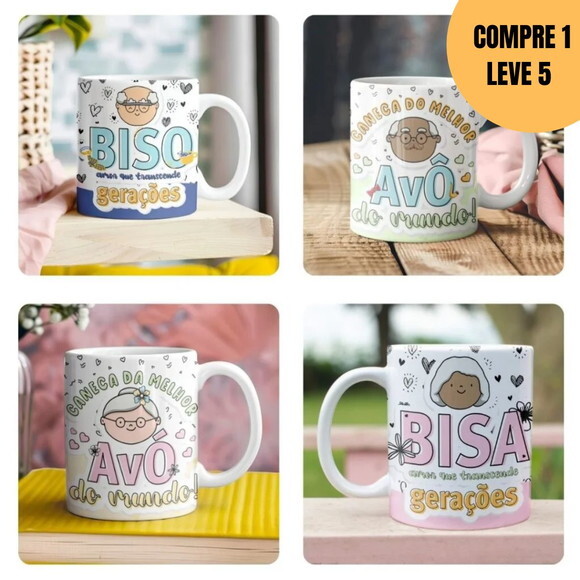Arquivo Digital Caneca Avós 4 Artes -4600