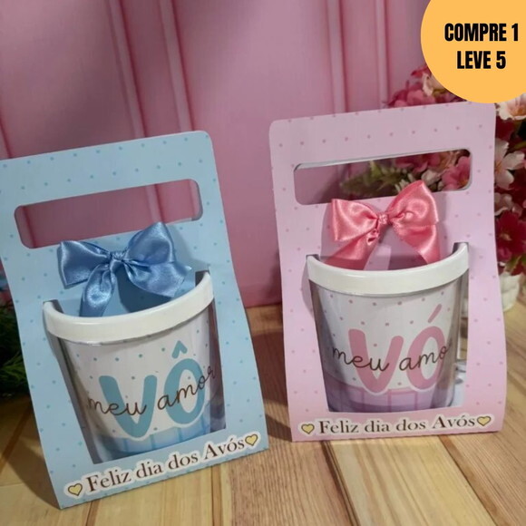 Arquivo Digital Caneca Acrílica com Cinta Dia dos Avós -4483