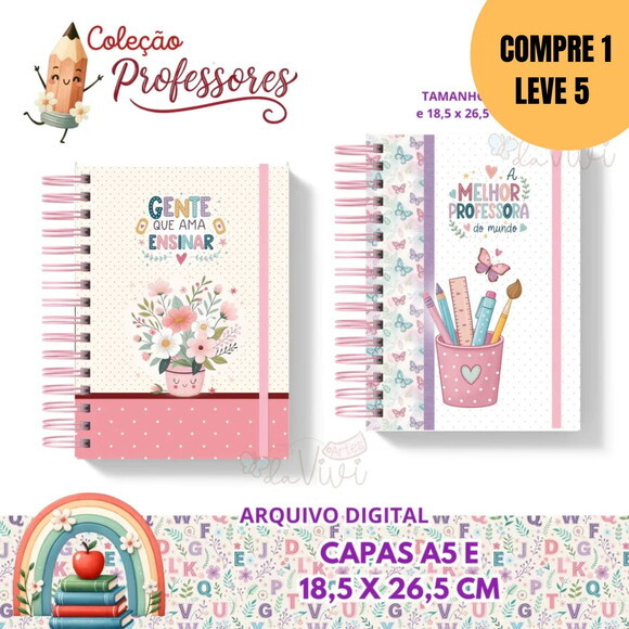 Arquivo Digital Capas A5 Dia dos Professores -5046
