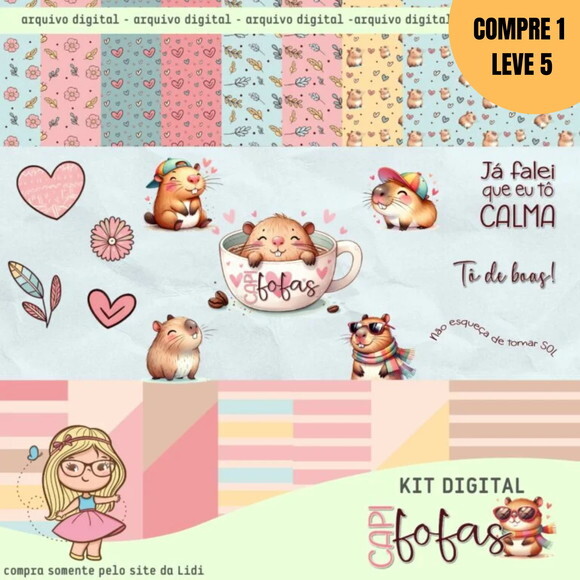 Arquivo Digital Capifofas Kit Digital -1434