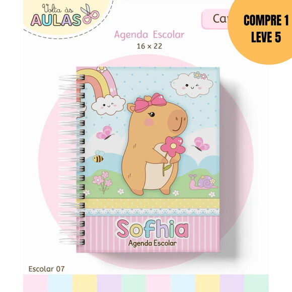 Arquivo Digital Capivara Kit Escolar 2026 -6103