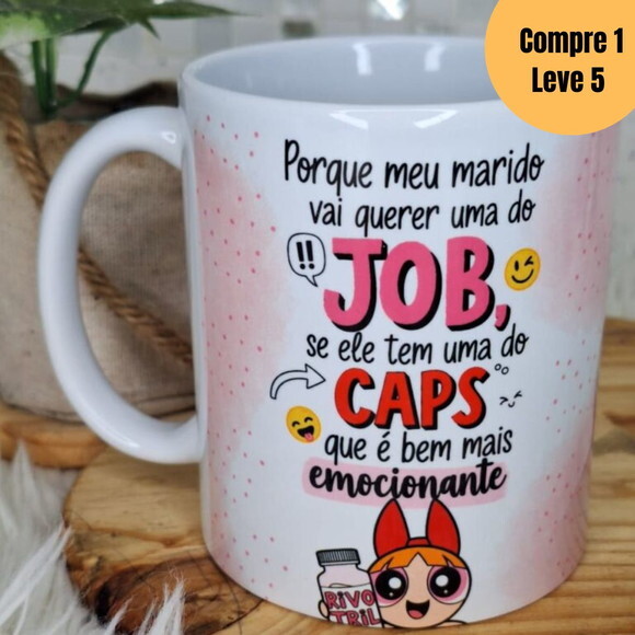 Arquivo Digital Caps Florzinha Arte Avulsa Caneca -5153