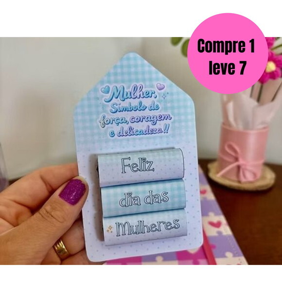 Arquivo Digital Card para 3 Bis Dia da Mulher -6493