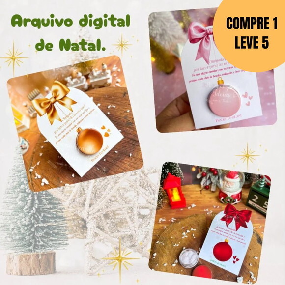 Arquivo Digital Card para Hidratante Natal -5740