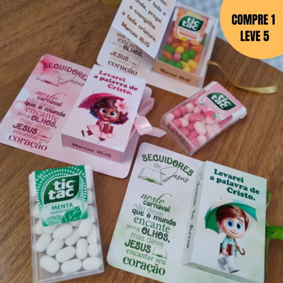 Arquivo Digital Card Tic Tac Carnaval -1931