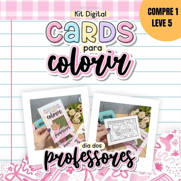 Arquivo Digital Cards para Colorir Professores -4739