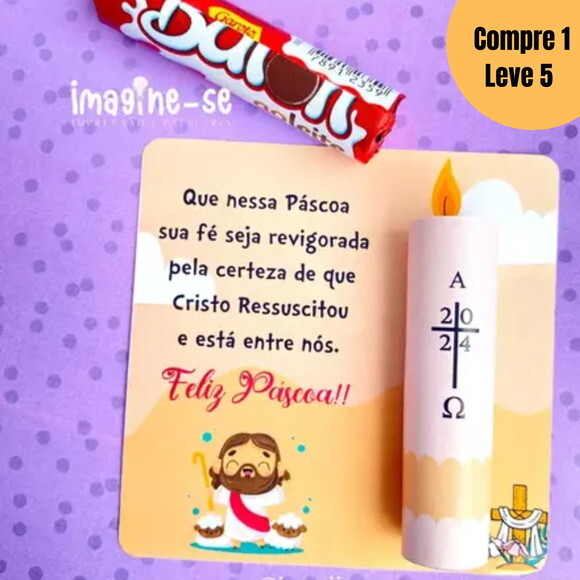 Arquivo Digital Cartão + Adesivo para Baton -1719