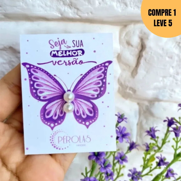 Arquivo Digital Cartão para Brinco Borboleta -1992