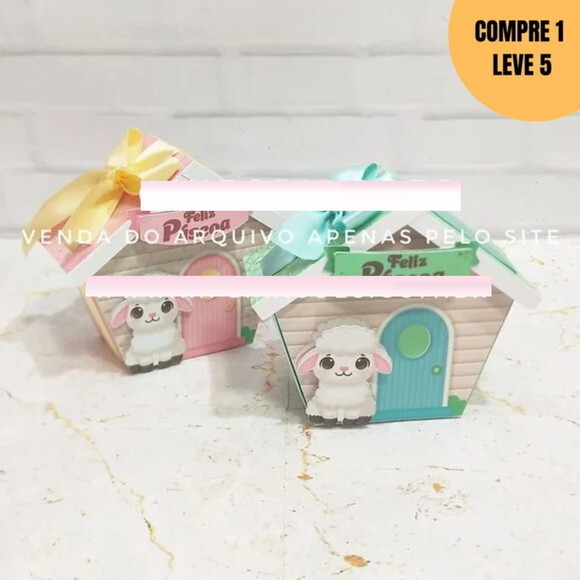 Arquivo Digital Casinha Cordeiro Páscoa 2025 -2289