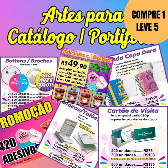 Arquivo Digital Catálogo de Produtos em Corel Draw -5357