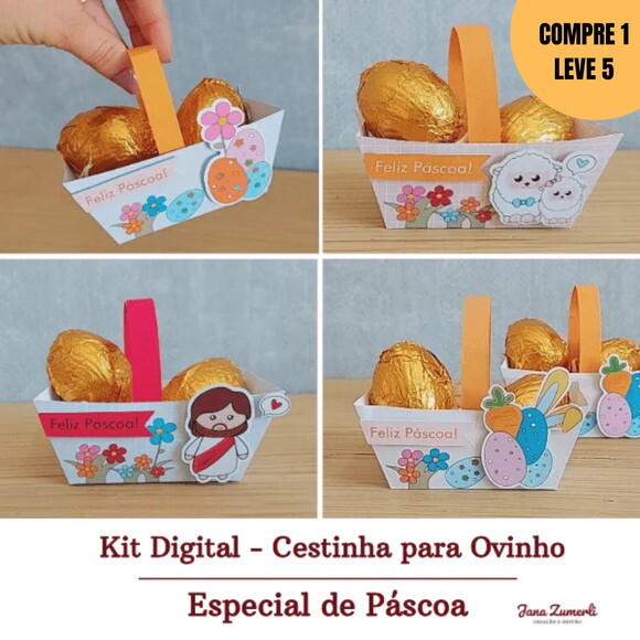 Arquivo Digital Cestinha de Páscoa -2593
