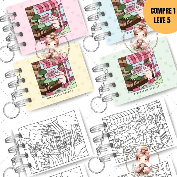 Arquivo Digital Chaveiro Bobbie Goodies -3458
