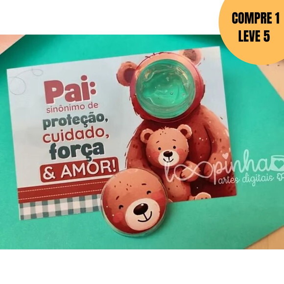 Arquivo Digital Chaveiro Tag de Placa Dia dos Pais -4679