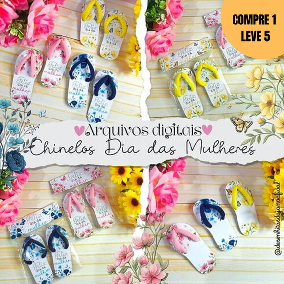 Arquivo Digital Chinelos Xuxinha Dia das Mulheres -1886