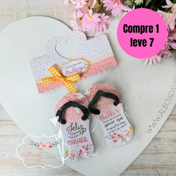 Arquivo Digital Chinelo para Xuxinha Dia da Mulher -6491