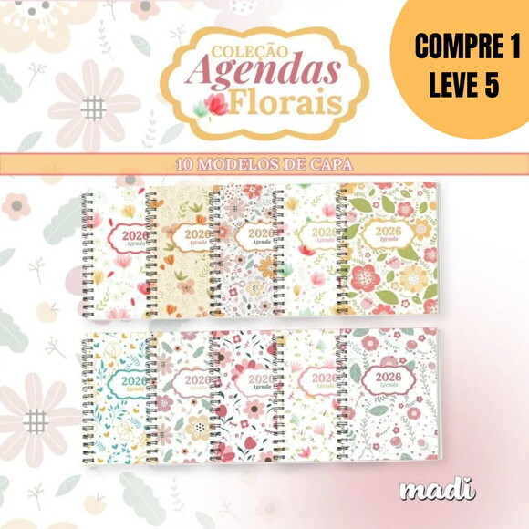Arquivo Digital Coleção Agendas Florais 2026 -5477