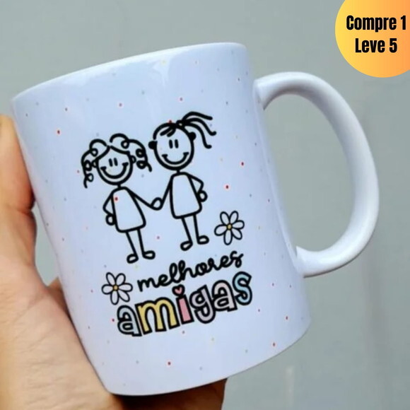 Arquivo Digital Coleção Amizade Caneca Básica -263