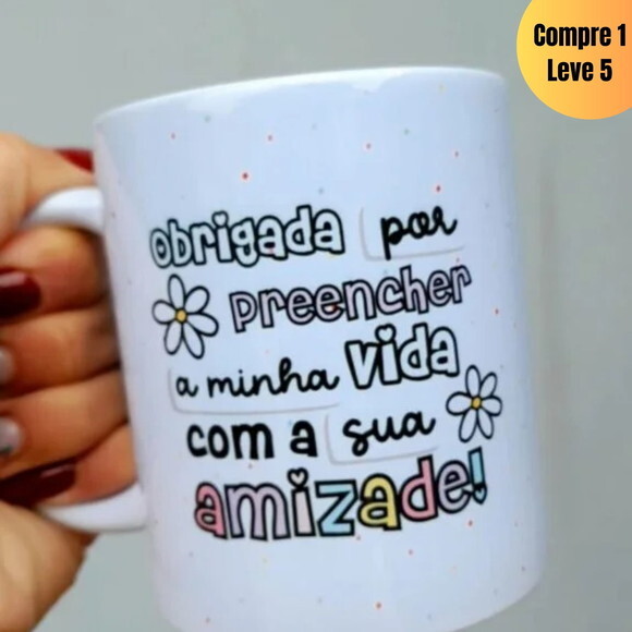 Arquivo Digital Coleção Amizade Caneca Básica -263