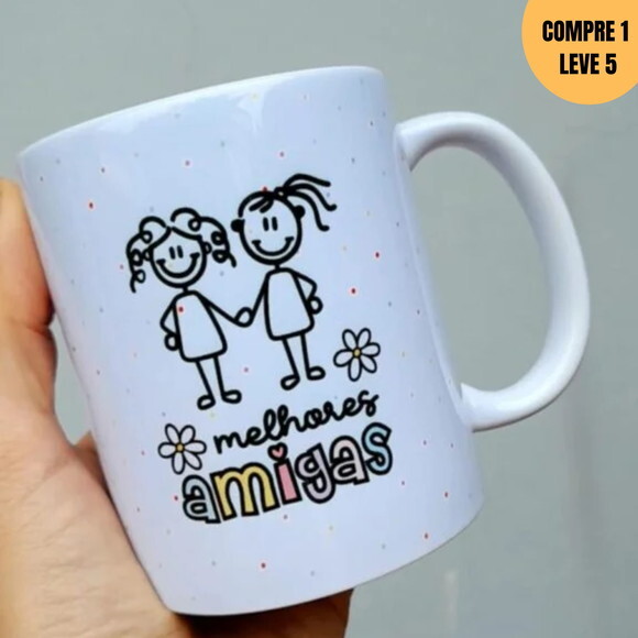 Arquivo Digital Coleção Amizade Caneca Básica -263
