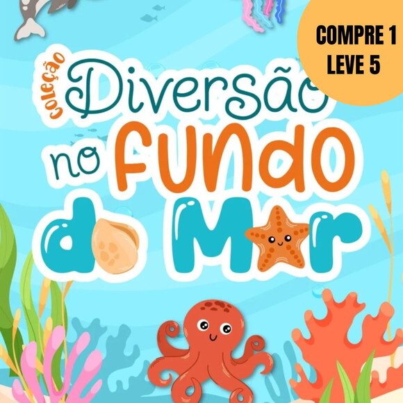 Arquivo Digital Coleção Diversão no Fundo do Mar -5349