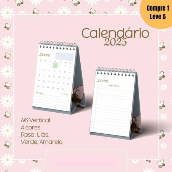 Arquivo Digital Coleção Doce Mel Agenda 2025 -679
