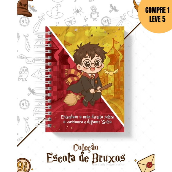 Arquivo Digital Coleção Escola de Bruxos Agenda 2026 -4074