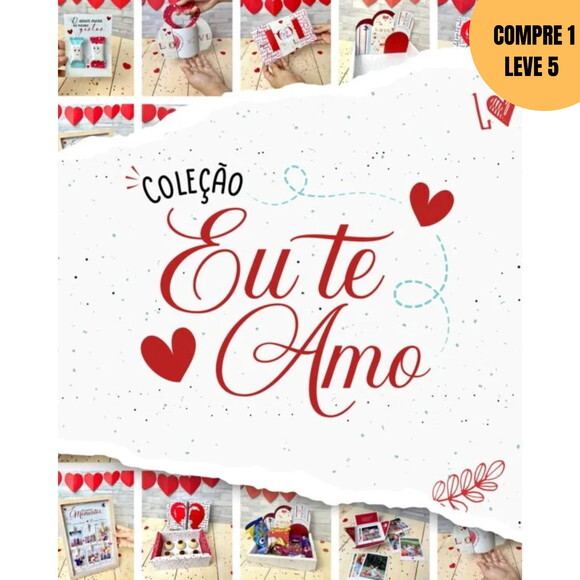 Arquivo Digital Coleção Eu Te Amo Dia dos Namorados -3462