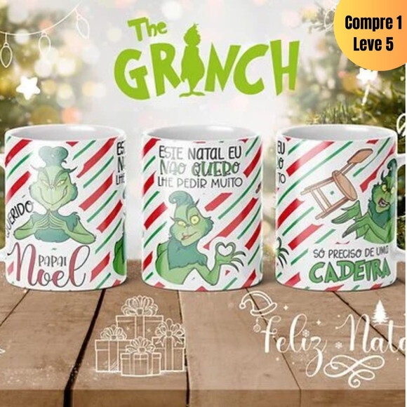 Arquivo Digital Coleção Feliz Natal Grinch -272