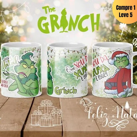 Arquivo Digital Coleção Feliz Natal Grinch -272