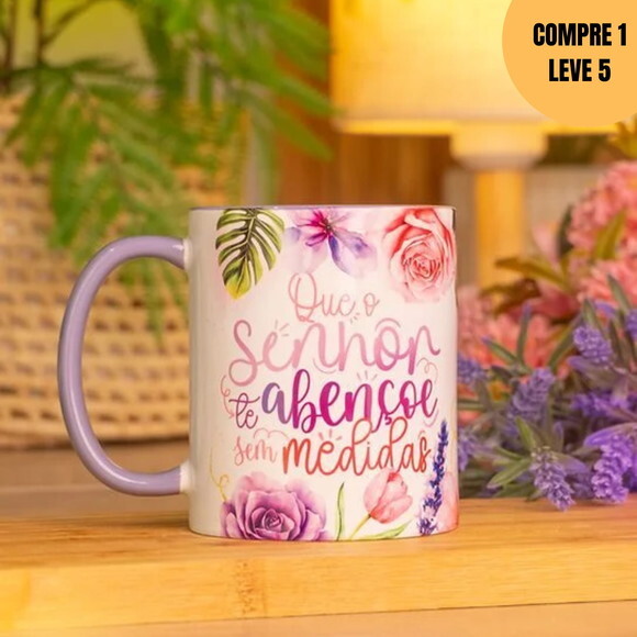 Arquivo Digital Coleção Mãe É Benção Arte para Canecas -293