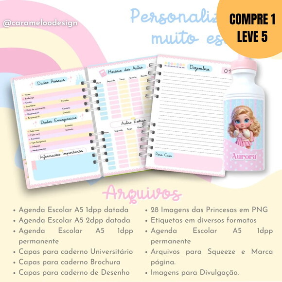 Arquivo Digital Coleção Princesas Estudantes -1527