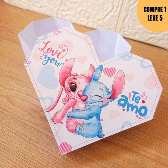 Arquivo Digital Coleção Stitch Love Dia dos Namorados -3737