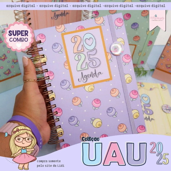 Arquivo Digital Coleção Uau 2025 Super Combo - 186