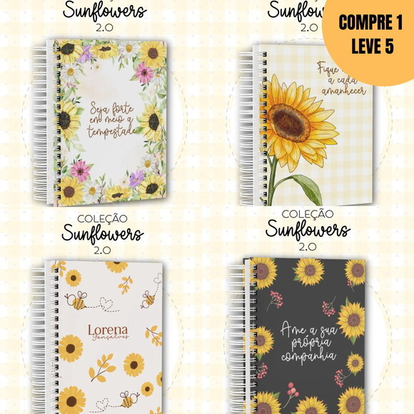 Arquivo Digital Coleção Unflowers Capas + Miolo Agenda -2198