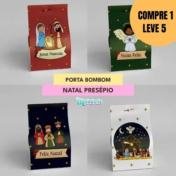 Arquivo Digital Combo 200 Arquivos Natal Presépio 2025 -5577