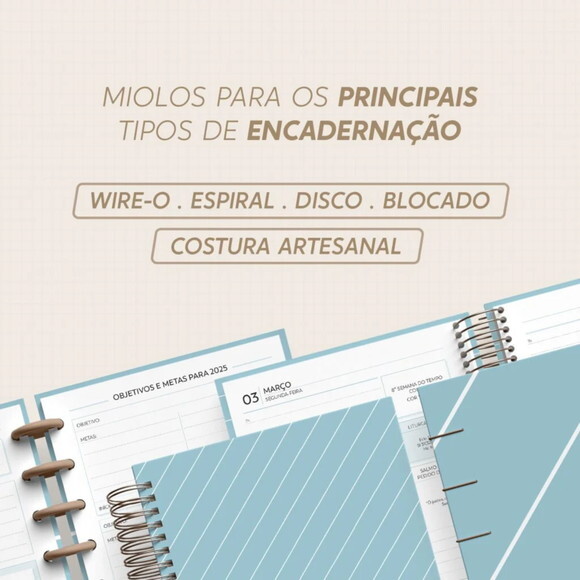 Arquivo Digital Combo Agenda Católica 2025 Datada A5 e M-792